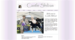 Desktop Screenshot of castleshibas.com